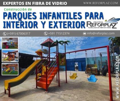 ¡Crea momentos inolvidables con los parques infantiles de calidad de REFORPLAZ!