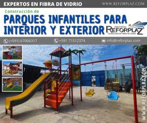 ¡Crea momentos inolvidables con los parques infantiles de calidad de REFORPLAZ!