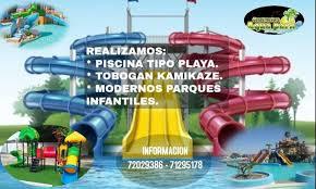 Juegos infantiles hechos en PVC