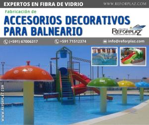 Accesorios Decorativos para Balnearios en Bolivia - REFORPLAZ